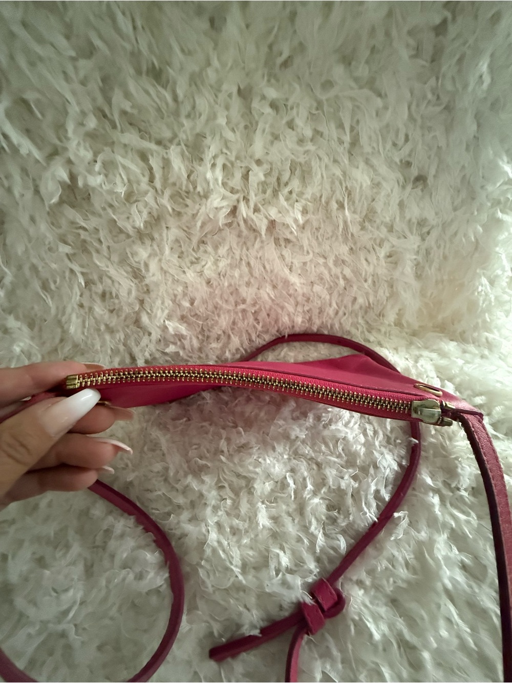 CELINE PINK LEATHER CROSSBODY 💕 - Picture 3 of 7
